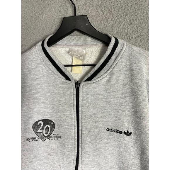 Vintage Adidas National Flatpickin Championship 20th Anniversary Jacket XL 1991 - Picture 6 of 12